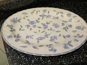 PLATO OVALADO BHS BRISTOL AZUL - A - Imagen 1 de 2