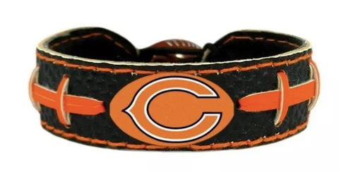 Chicago Bears Team Color NFL Football Bracelet Cover