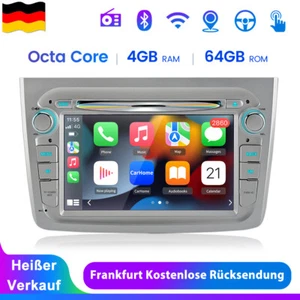 Carplay Autoradio Für Alfa Romeo Mito 2008-2019 GPS Navi CD DVD DAB+ SWC 4+64G - Bild 1 von 18