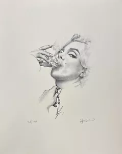 Paul Goodwin, "Merry Merry Marilyn", Limited Edition Lithographie, handsigniert - Bild 1 von 1