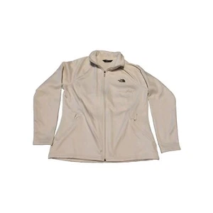 Chaqueta The Noth Face Talla XL Crema Suave Vellón Forrada Cremallera Capa Base Abrigo - Imagen 1 de 8