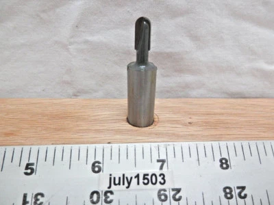 (1) NUEVA MLCS 1/4" D Broca de nariz redonda Broca de enrutador con punta de carburo Vástago de 1/2" n4 Foto 1 de 4