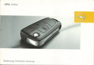 OPEL   ZAFIRA   B  Betriebsanleitung   2005   Bedienungsanleitung   Handbuch  BA - Picture 1 of 1