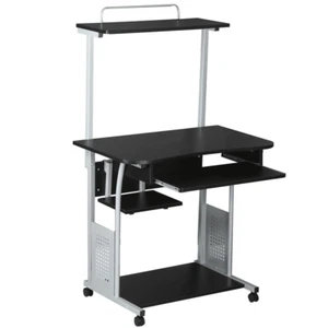 Metal Portable Computer Desk with 4 Storage - Picture 1 of 7