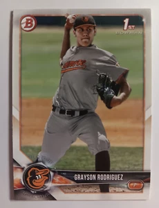 2018 Bowman Draft 1st Grayson Rodriguez #BD-73 - Bild 1 von 2