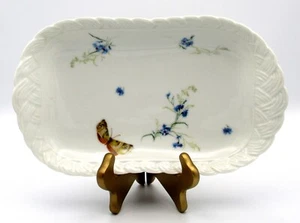 Antique Haviland & Co Meadow Visitors 10.5" x 6.25" Serving Tray - Picture 1 of 7