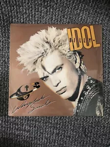Billy Idol Lp SEALED Whiplash Smile 1986 Chrysalis Records Original First Press - Picture 1 of 3