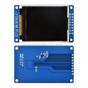 1.8" inch 128X160 TFT Full Color LCD Display Module SPI ST7735 for Arduino - Bild 1 von 4