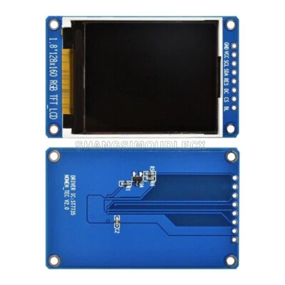 1.8" inch 128X160 TFT Full Color LCD Display Module SPI ST7735 for Arduino - Bild 1 von 4