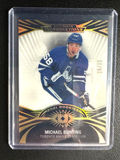 2021-22 UD Ultimate Introductions BLACK | Michael Bunting Rookie RC 25/25 Leafs