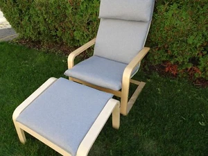 IKEA POÄNG PELLO Polsterkissen für sessel IKEA kissen 7 cm - Bild 1 von 44