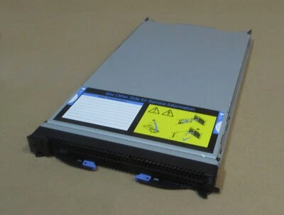 IBM HS20 Blade Server 8843-ZYP 2x Intel Xeon SL8RW 2.8GHz 4GB Ram 2x 2.5" Bays - Image 1 of 4