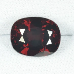 MARAVILLOSO COJÍN GRANATE ESPESARTITA NATURAL ROJO NARANJA 5,58 ct Ver Vdo ON - Imagen 1 de 2