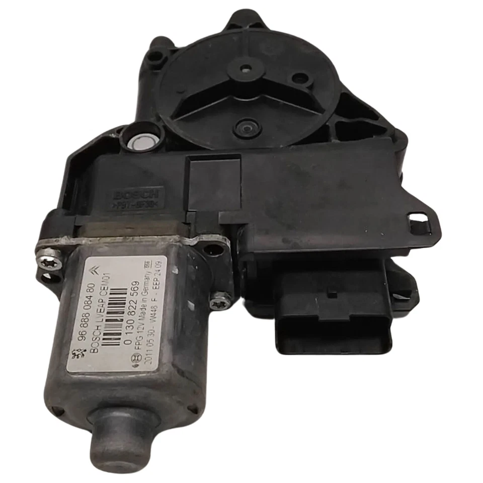 9688808480 Rear Door Window Regulator Motor Peugeot 508 2012 Foto 1 de 3