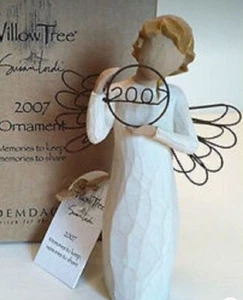Willow Tree Susan Lordi 2007 Ornament Figurine Demdaco Retired 26177 Angel - Picture 1 of 1
