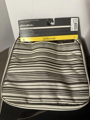NUEVO CON ETIQUETAS Eddie Bauer Marrón Rayas Connect Tech Bolsa de Viaje Teléfono iPads Lectores Tableta Foto 1 de 4