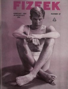 Fizeek No.37 February 1966, w/Bulletin 30, Vantage Male Beefcake Magazine - Imagen 1 de 2