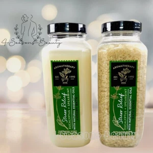 2 pc Bath Body Works STRESS RELIEF LUXURY BATH & SALTS Eucalyptus AROMATHERAPY - Picture 1 of 3