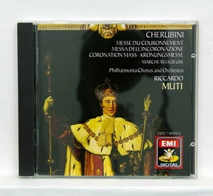 RICCARDO MUTI - CHERUBINI Krönungsmesse / Marken religieuse EMI CD NM - Bild 1 von 2