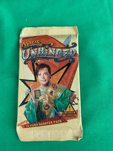 Magic The Gathering UNHINGED ~ CONFEZIONE BOOSTER DA 15 CARTE ~ OOP ~ SIGILLATO - Foto 1 di 3