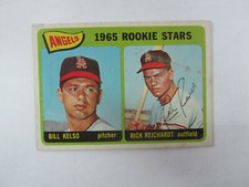 1965 Topps # 194 Rick Reichardt Autograph / Signed Card (MB) California Angels