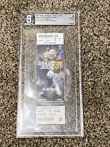 Boleto completo de los 49ers Kaepernick 2016 primera vez se arrodilla BGS 8 - Imagen 1 de 2