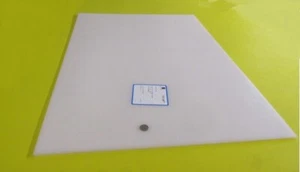 Tivar UHMW PE White Sheet .250" (1/4") Thick x 24" x 36" - Picture 1 of 12
