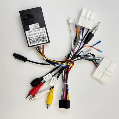 Arnés de cable para reproductor estéreo de automóvil de 16 pines para Mitsubishi Outlander Triton caja Canbus Foto 1 de 4