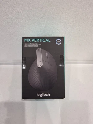Logitech MX Vertical Kabellose Ergonomisch Maus - Schwarz (910-005448) - Bild 1 von 4