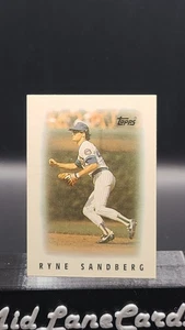 1986 Topps League Leader Minis - Ryne Sandberg #39 - Picture 1 of 2