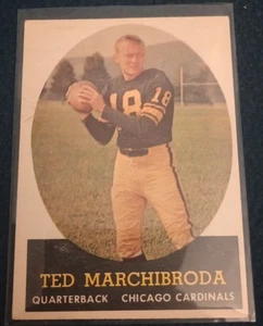 1958 Topps #44 Ted Marchibroda Cardinals - EX - Picture 1 of 2