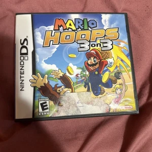 Mario Hoops 3 auf 3 (Nintendo DS, 2006) Nur Hülle & Anleitung - OHNE SPIEL!! - Bild 1 von 4