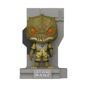POP Deluxe: Star Wars Bounty Hunter Bossk Exclusive, Khaki, 3.75 inches 3.75 inc - Picture 1 of 3