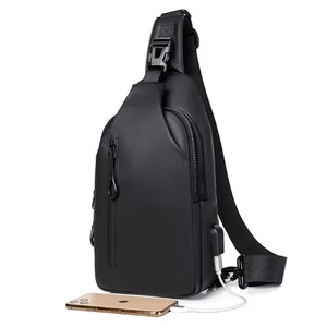 Waterproof Sling Bag Crossbody Backpack for Men Women Sling Backpack with USB... - Picture 1 of 8