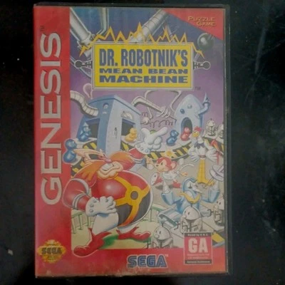 Sonic Dr. Robotnik's Mean Bean Machine (Sega Genesis, 1993) - Image 1 of 4