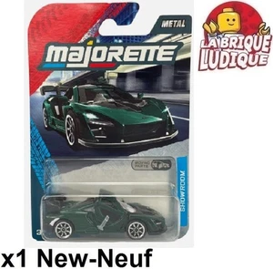 Majorette Showroom Auto Premium McLaren Senna Verde Scuro Metallizzato NUOVO - Foto 1 di 1