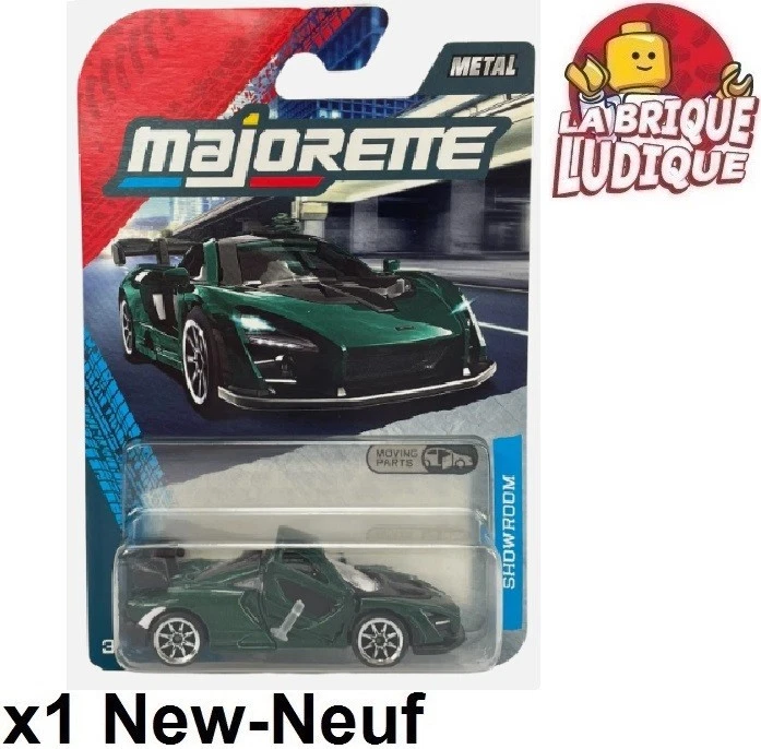 Majorette Showroom Auto Premium McLaren Senna Verde Scuro Metallizzato NUOVO - Immagine 1 di 1