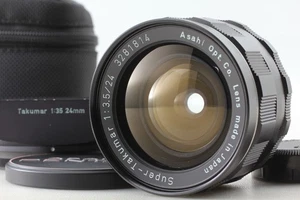 [Exc+5 con estuche] Lente Pentax Super Takumar 24 mm f/3,5 MF para M42 de JAPÓN - Imagen 1 de 12