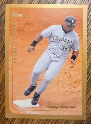 1999 Topps #423 Frank Thomas - Image 1 of 2