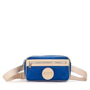 GUCCI GG nylon Off the grid Belt bag Body bag 631341 mens 【Used】 - Picture 1 of 10