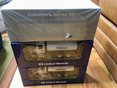 First Gear United Rentals Collectors Series XV M2-106 Curry Water Tanker- NEW - Image 1 of 2