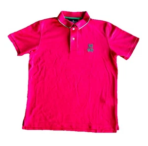 Psycho Bunny Polo Shirt Men’s Size 3 XS Pink Golf Pima Cotton Knit Pristine! - Picture 1 of 8