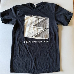 Maglietta Vintage Death Cab for Cutie 2015 Aprile Maggio Tour Grande Nera - Foto 1 di 8