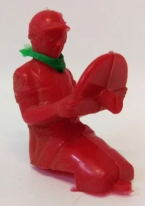 Vintage 1950-60's HERKIMER OK Cub Hot Rod Tether Car Seated Red Driver - Picture 1 of 1