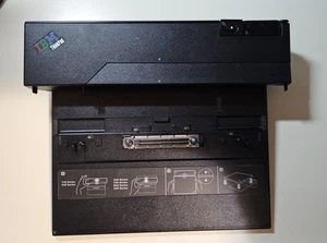 IBM ThinkPad  Docking Station Type 74P6733M for T40 R50 X30 T30 R40 A30 Series  - Picture 1 of 3
