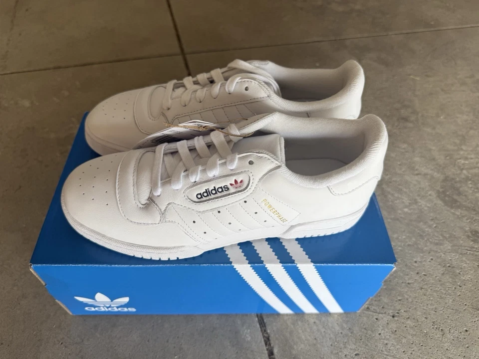 Adidas Powerphase Shoes Mens SZ 7.5 Cloud White JH5481  - Image 1 of 4