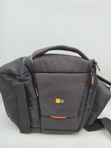 CASE LOGIC Camera Sling Bag Black SLR Suspension System Adjustable Strap EUC - Picture 1 of 7