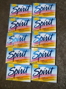 Spirit Bar Soap Lot of 10 Bars Vintage 2 oz New - Picture 1 of 2
