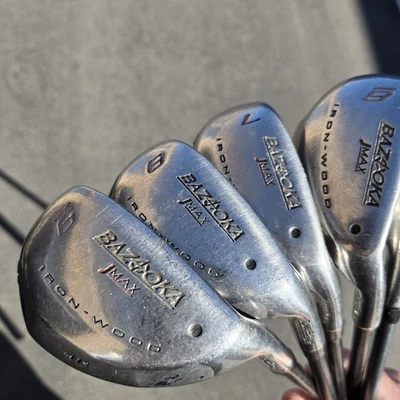 Tour Edge Bazooka J Max Iron Woods 5-9 Irons RH Oversize Read - Image 1 of 4