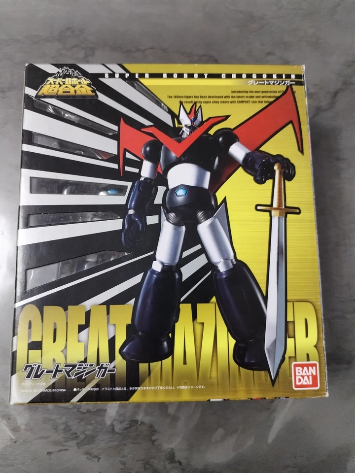 SRC SUPER ROBOT CHOGOKIN GREAT MAZINGER Bandai MAI GIOCATO SCATOLA NON PERFETTA  - Immagine 1 di 4